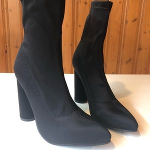 Lycra sock booties- new